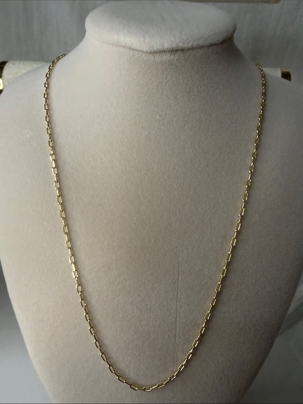 24” Gold Link Chain Necklace - Women Jewelry